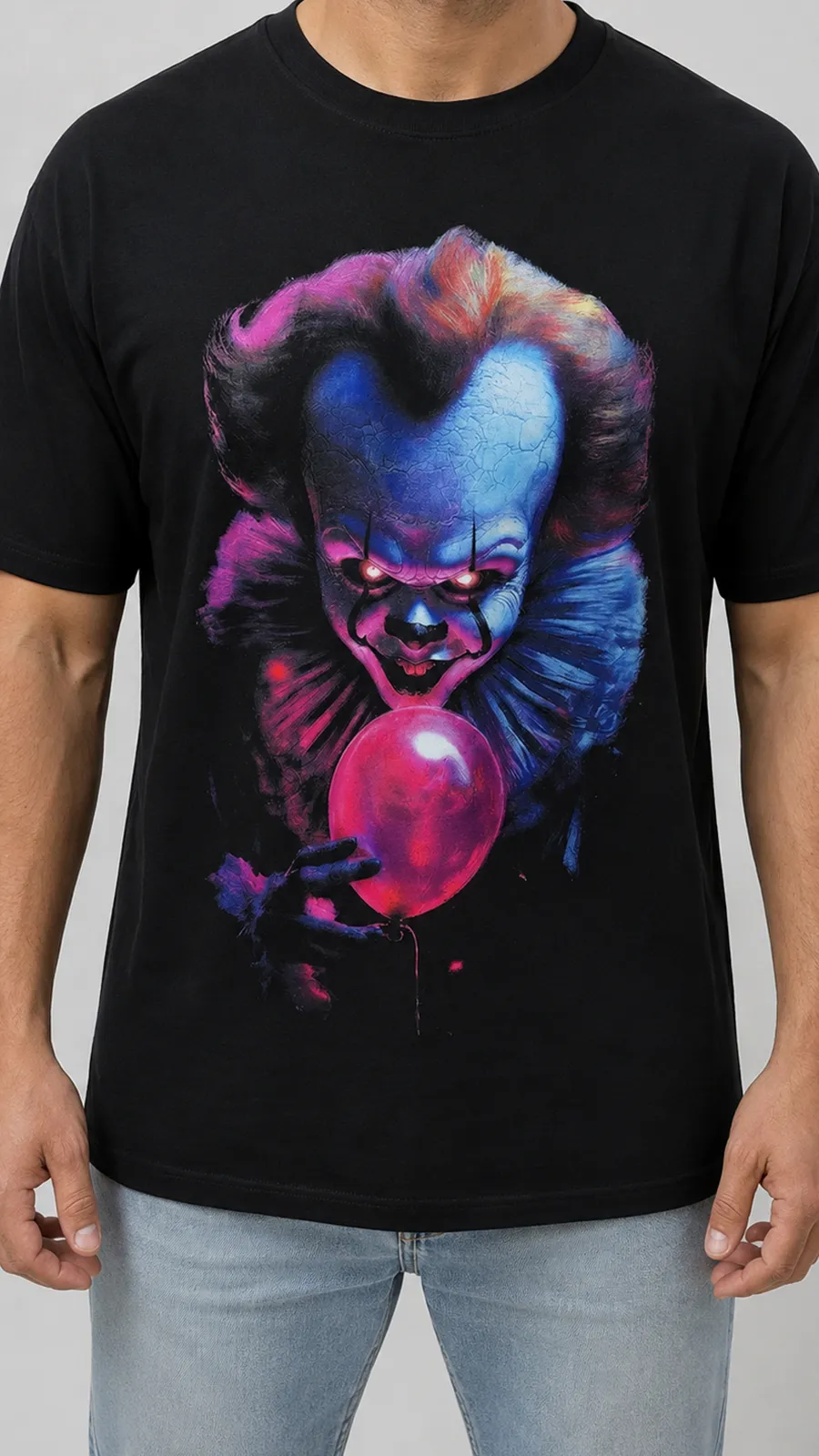 Pennywise Neon - Remera Oversize